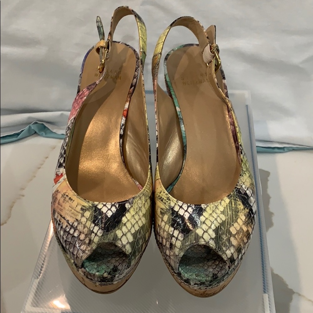 Stuart Weitzman Wedges - Picture 1 of 4